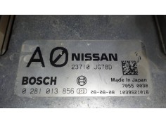 Recambio de centralita motor uce para nissan x-trail (t31) se referencia OEM IAM 23710JG78D 0281013856 BOSCH 2