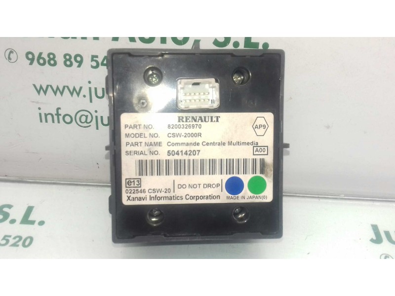 Recambio de mando multifuncion para renault laguna ii (bg0) referencia OEM IAM 8200326970 CSW2000R 50414207