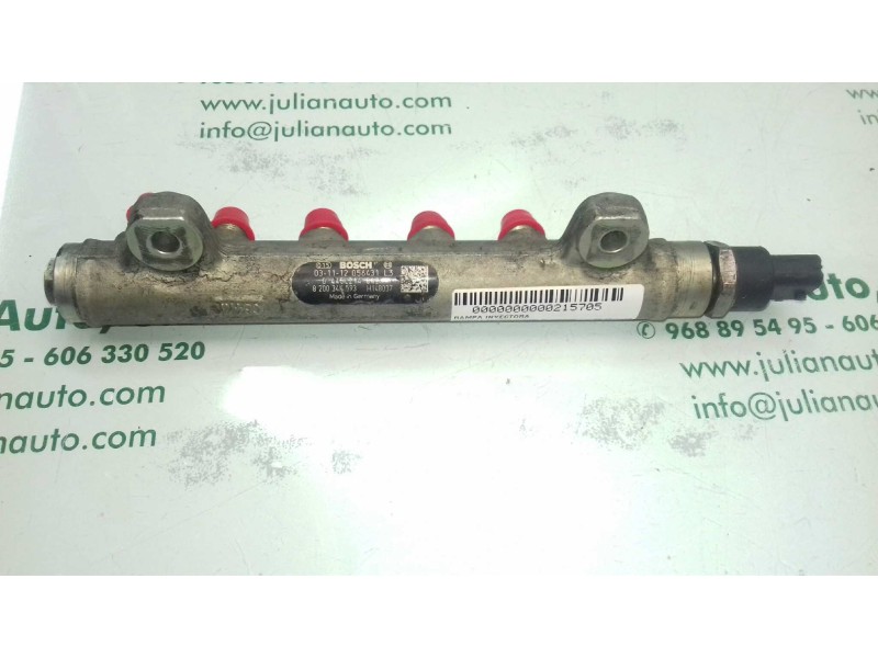 Recambio de rampa inyectora para renault espace iv (jk0) dynamique referencia OEM IAM 8200347593 0445214042 