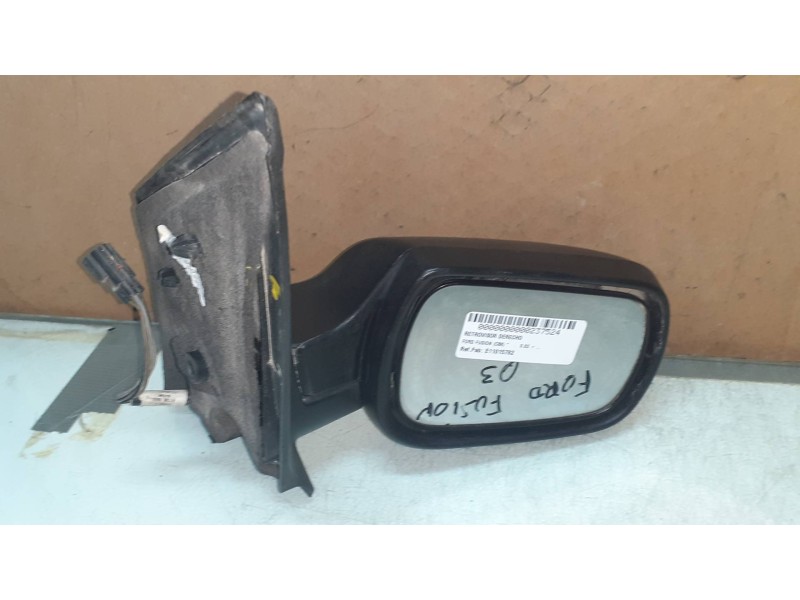 Recambio de retrovisor derecho para ford fusion (cbk) referencia OEM IAM E11015782 NEGRO ELECTRICO