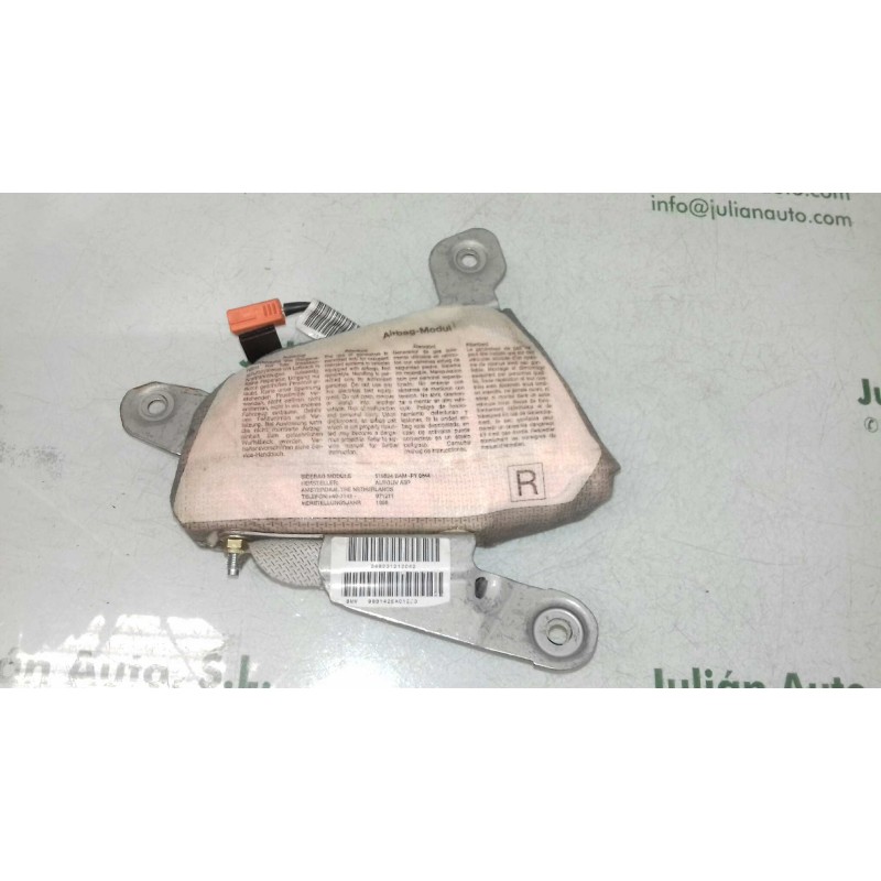 Recambio de airbag lateral delantero derecho para bmw serie 5 berlina (e39) 528i referencia OEM IAM 348231212C42 98B142EA012 