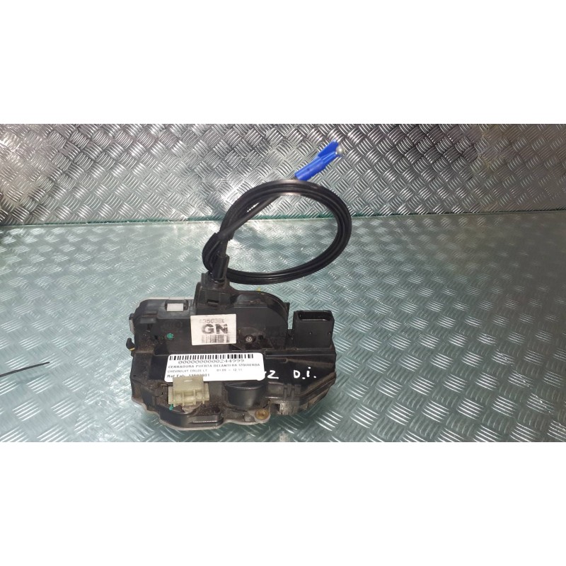 Recambio de cerradura puerta delantera izquierda para chevrolet cruze lt referencia OEM IAM 13503801  3023801F