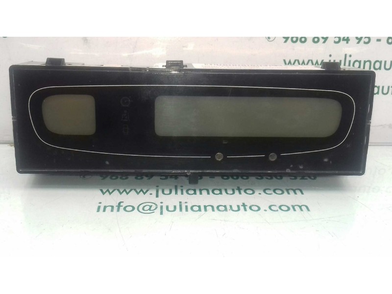Recambio de pantalla multifuncion para renault laguna ii (bg0) authentique referencia OEM IAM P8200002604A  SAGEM