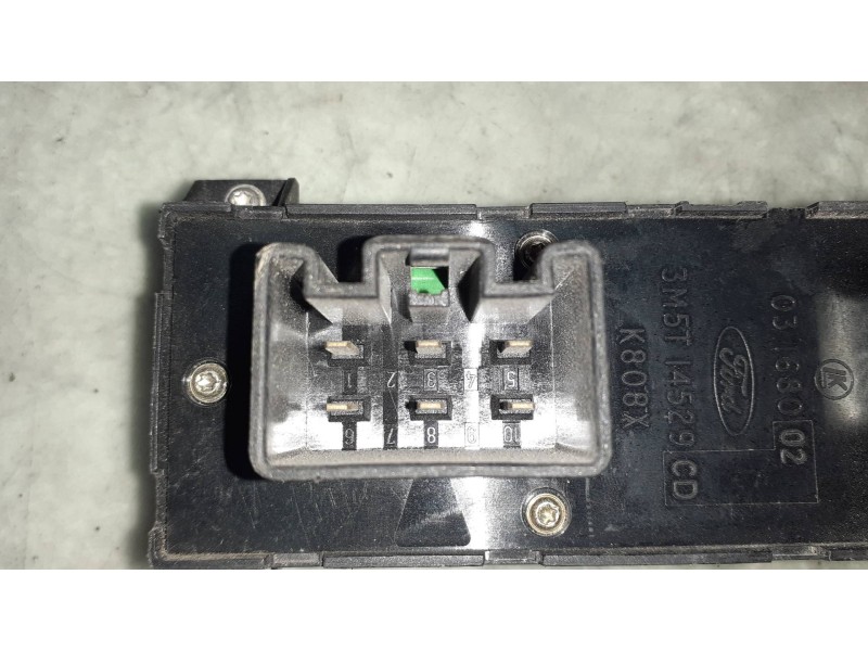 Recambio de mando elevalunas delantero izquierdo para ford focus c-max (cap) thunderbirds referencia OEM IAM 3M5T14529CD  031680