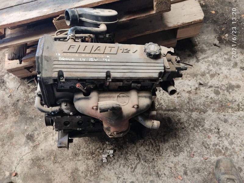 Recambio de motor completo para fiat brava (182) 1.4 12v s referencia OEM IAM 182A3000  