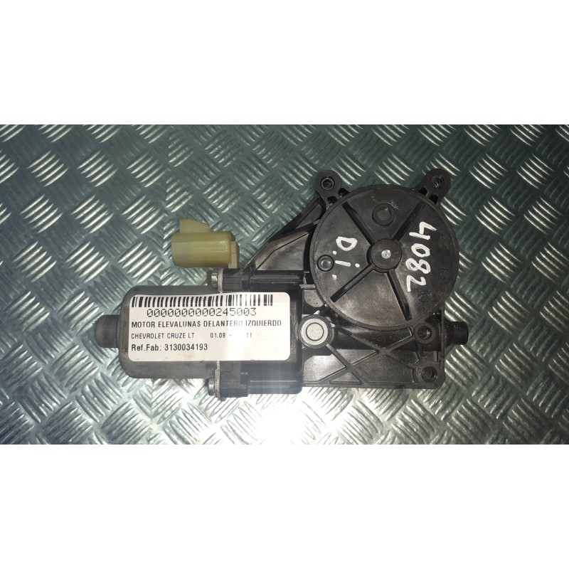 Recambio de motor elevalunas delantero izquierdo para chevrolet cruze lt referencia OEM IAM 3130034193 CONECTOR 2 PINES BOSCH