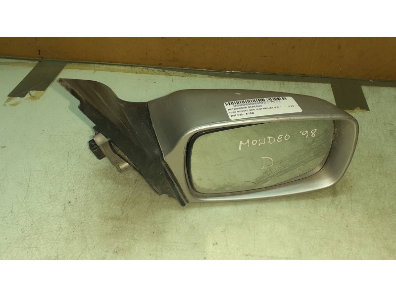 Recambio de retrovisor derecho para ford mondeo berlina/familiar (fd) referencia OEM IAM K18B  ELECTRICO