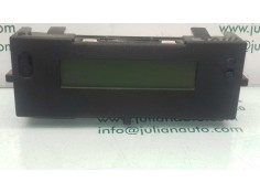 Recambio de pantalla multifuncion para renault megane ii berlina 5p dynamique referencia OEM IAM 8200290542C  JOHNSON CONTROLS