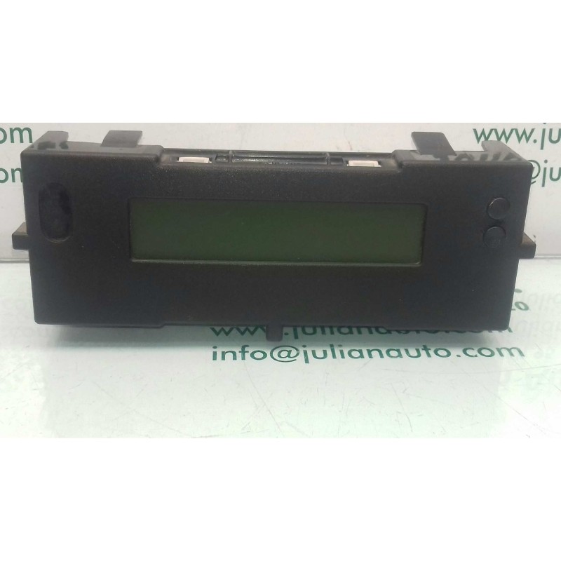 Recambio de pantalla multifuncion para renault megane ii berlina 5p dynamique referencia OEM IAM 8200290542C  JOHNSON CONTROLS