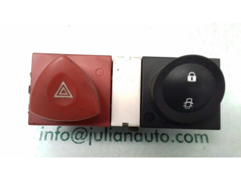 Recambio de warning para renault scenic ii grand confort authentique referencia OEM IAM 8200095493 8200109723 CIERRE PUERTAS