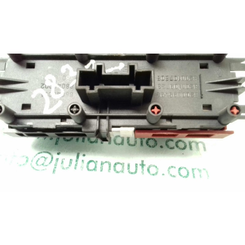 Recambio de warning para renault scenic ii grand confort authentique referencia OEM IAM 8200095493 8200109723 CIERRE PUERTAS