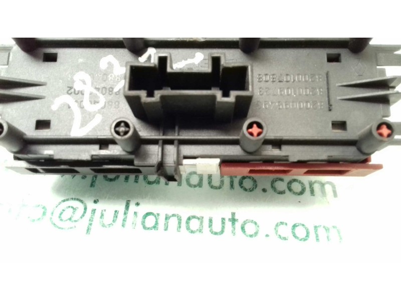 Recambio de warning para renault scenic ii grand confort authentique referencia OEM IAM 8200095493 8200109723 CIERRE PUERTAS
