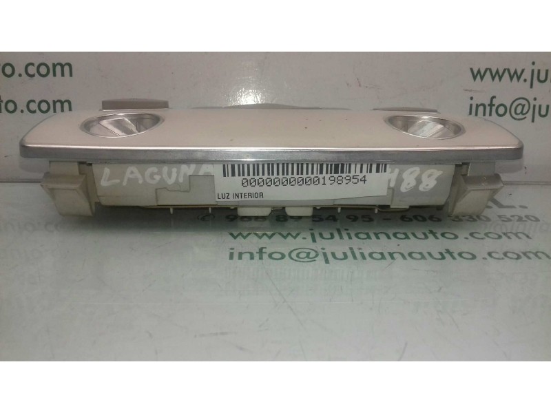 Recambio de luz interior para renault laguna iii 2.0 d referencia OEM IAM 264300003R 264300003R 