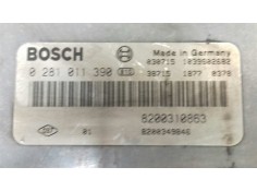 Recambio de centralita motor uce para renault scenic ii grand confort authentique referencia OEM IAM 8200310863 0281011390 BOSCH 2