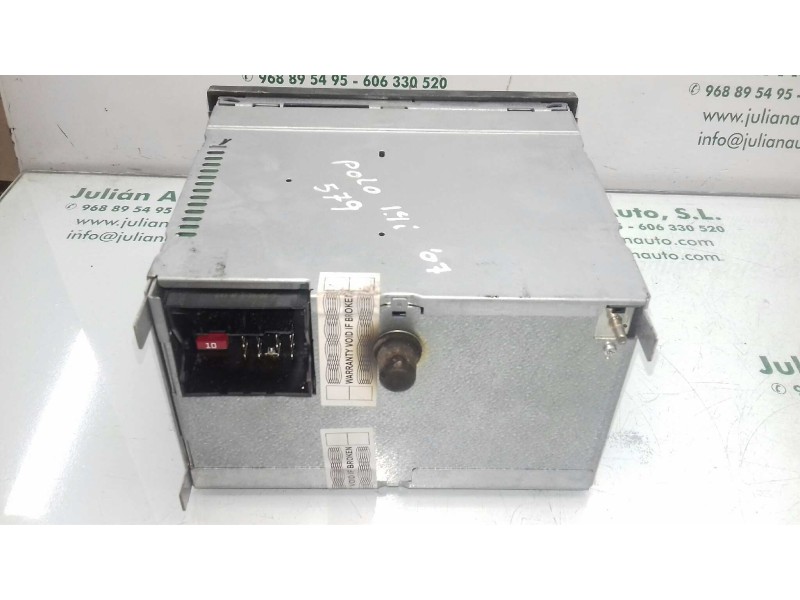 Recambio de sistema audio / radio cd para volkswagen polo (9n3) edition referencia OEM IAM 6Q0035152D RCD 200 MP3