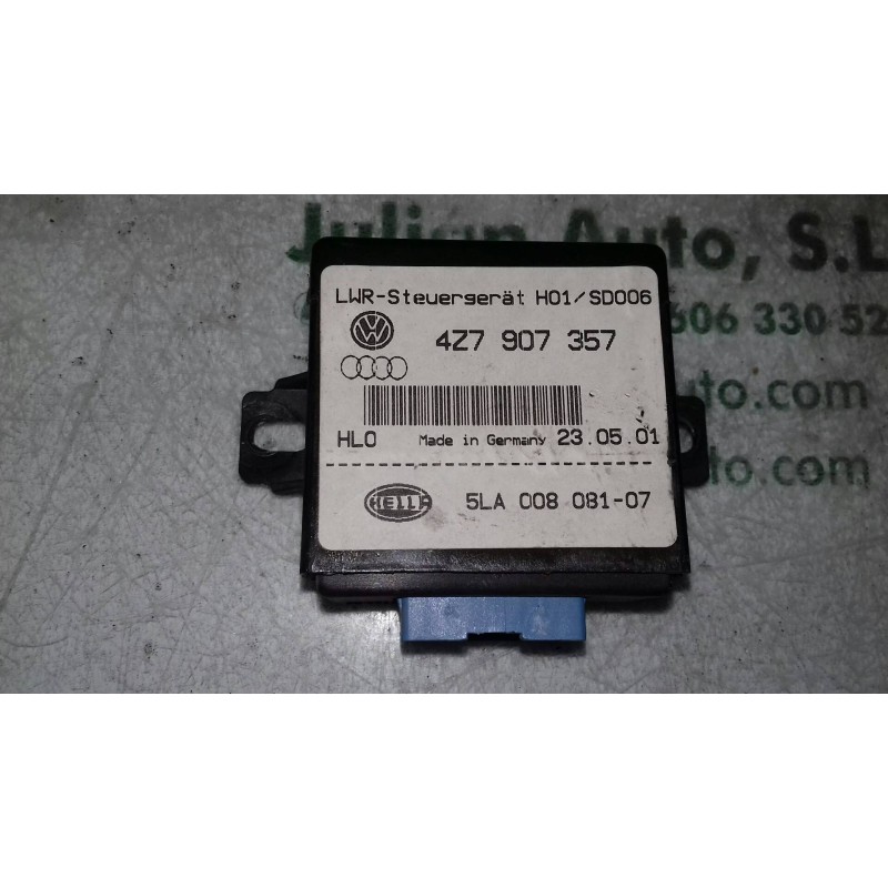 Recambio de modulo electronico para audi a6 berlina (4b2) 2.5 tdi quattro referencia OEM IAM 4Z7907357 5LA00808107 HELLA