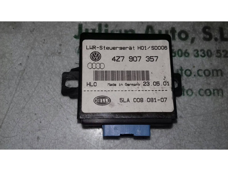 Recambio de modulo electronico para audi a6 berlina (4b2) 2.5 tdi quattro referencia OEM IAM 4Z7907357 5LA00808107 HELLA