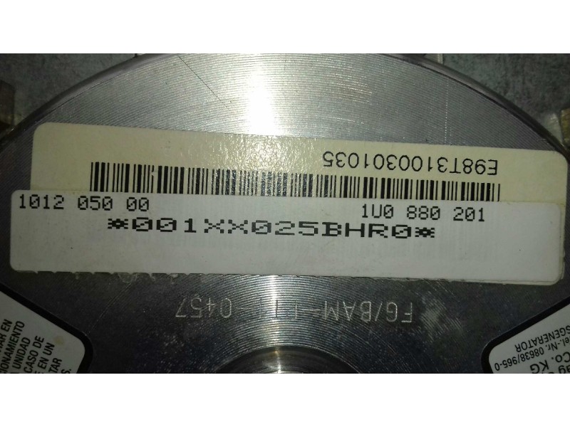 Recambio de airbag delantero izquierdo para skoda octavia berlina (1u2) 1.9 tdi slx referencia OEM IAM 1U0880201 E98T3100301035 