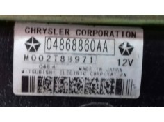 Recambio de motor arranque para chrysler voyager (rg) 2.8 crd se (d) referencia OEM IAM M002T88971 04868860AA  2