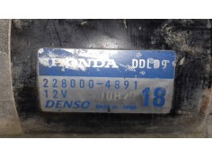 Recambio de motor arranque para honda civic berlina 3/4 (ej/ek) 1.4 s 4 dream berlina (ej9) referencia OEM IAM DDLD9 2280004891  2