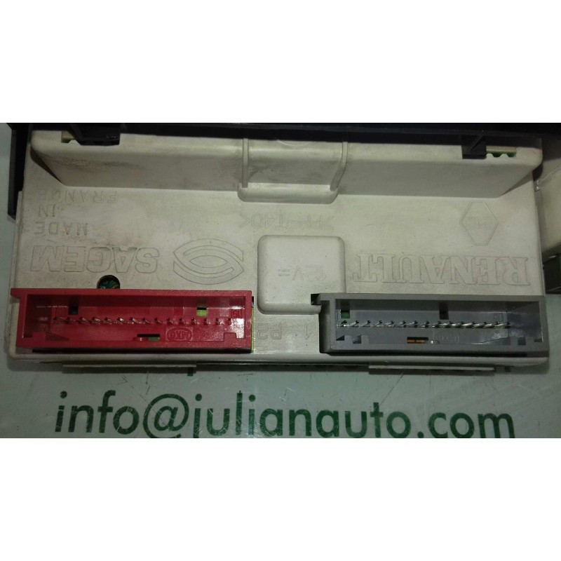 Recambio de pantalla multifuncion para renault laguna ii (bg0) confort authentique referencia OEM IAM P8200002604A  