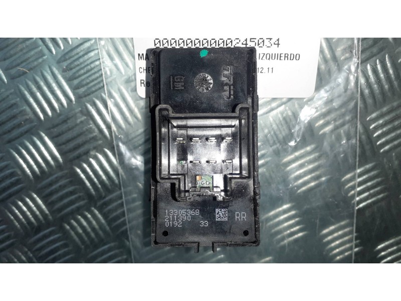 Recambio de mando elevalunas trasero izquierdo para chevrolet cruze lt referencia OEM IAM 13305368  CONECTOR 7 PINES
