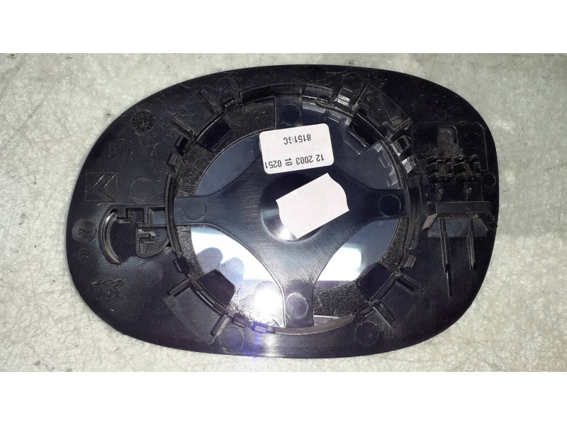 Recambio de cristal retrovisor derecho para citroen c2 furio referencia OEM IAM 12363140  