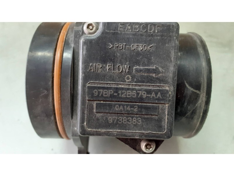 Recambio de caudalimetro para ford mondeo berlina (gd) ambiente referencia OEM IAM 97BP12B579AA  9738383