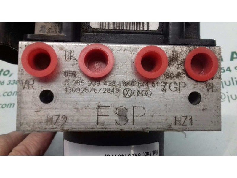 Recambio de abs para audi a5 sportback (8t) 2.0 tdi (110kw) referencia OEM IAM 8K0614517GP 0265239438 8K0907379CL