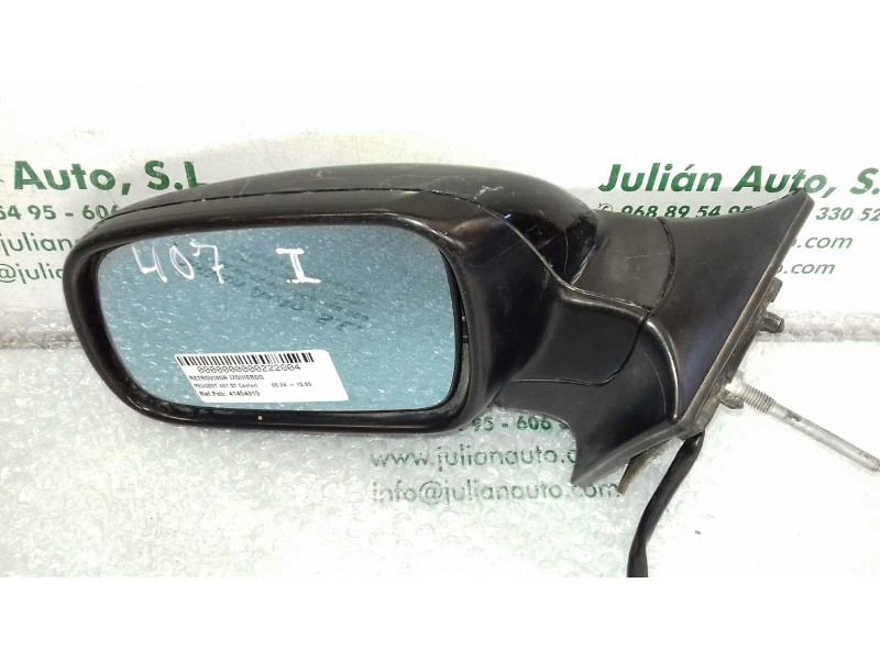 Recambio de retrovisor izquierdo para peugeot 407 st confort referencia OEM IAM 41454313  ELECTRICO