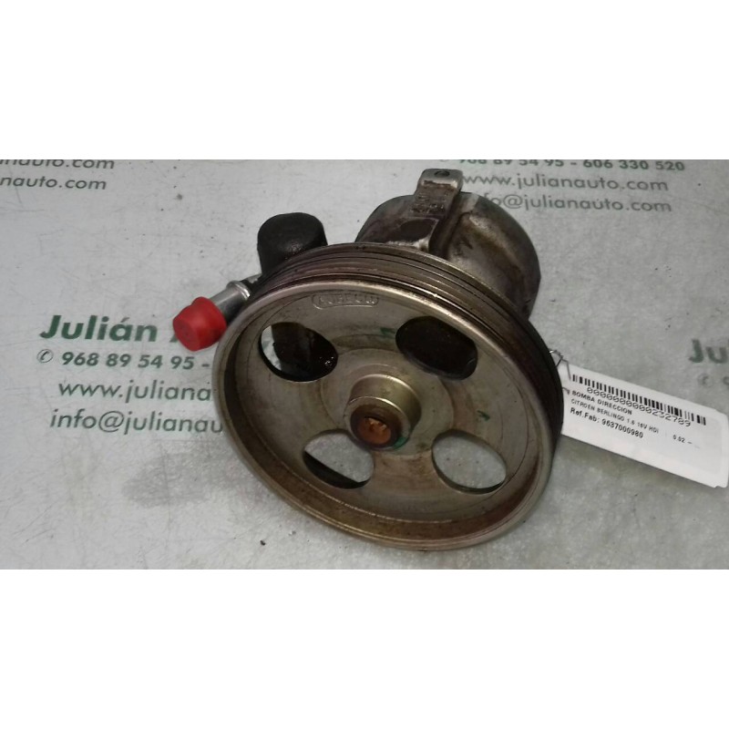 Recambio de bomba direccion para citroen berlingo 1.6 16v hdi referencia OEM IAM 9637000980 26057304 