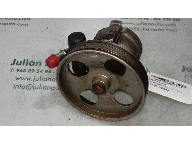 Recambio de bomba direccion para citroen berlingo 1.6 16v hdi referencia OEM IAM 9637000980 26057304 