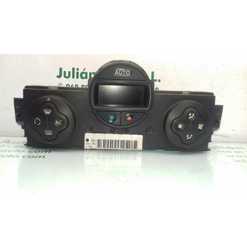 Recambio de mando climatizador para renault megane ii classic berlina confort dynamique referencia OEM IAM 8200312940  VALEO