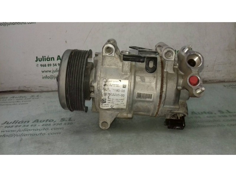 Recambio de compresor aire acondicionado para peugeot 308 style referencia OEM IAM 9827552280 VCS12E VALEO