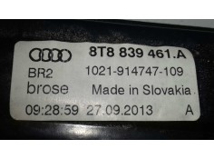 Recambio de elevalunas trasero izquierdo para audi a5 sportback (8t) 2.0 tdi (110kw) referencia OEM IAM 8T8839461A 914753101 ELE 2