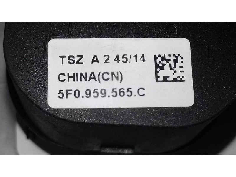Recambio de mando retrovisor para seat leon st (5f8) reference referencia OEM IAM 5F0959565C  6 PINES