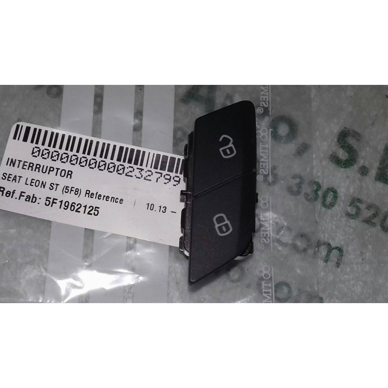 Recambio de interruptor para seat leon st (5f8) reference referencia OEM IAM 5F1962125 4 PINES BLOQUEO PUERTAS