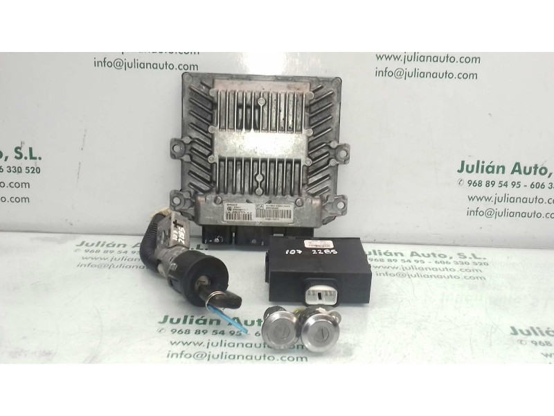 Recambio de centralita motor uce para peugeot 107 urban referencia OEM IAM 9666526480 5WS40691CT KIT - CONTINENTAL