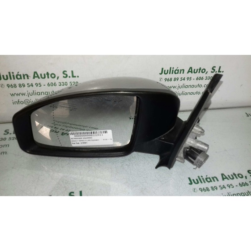 Recambio de retrovisor izquierdo para renault espace iv (jk0) expression referencia OEM IAM 216581 014181 ELECTRICO - ABATIBLE