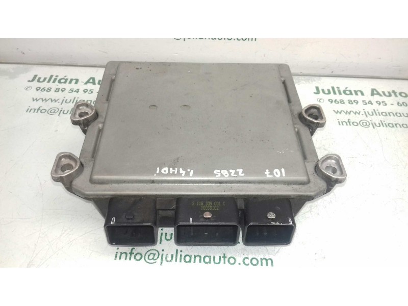 Recambio de centralita motor uce para peugeot 107 urban referencia OEM IAM 9666526480 5WS40691CT KIT - CONTINENTAL