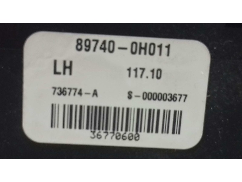 Recambio de centralita motor uce para peugeot 107 urban referencia OEM IAM 9666526480 5WS40691CT KIT - CONTINENTAL