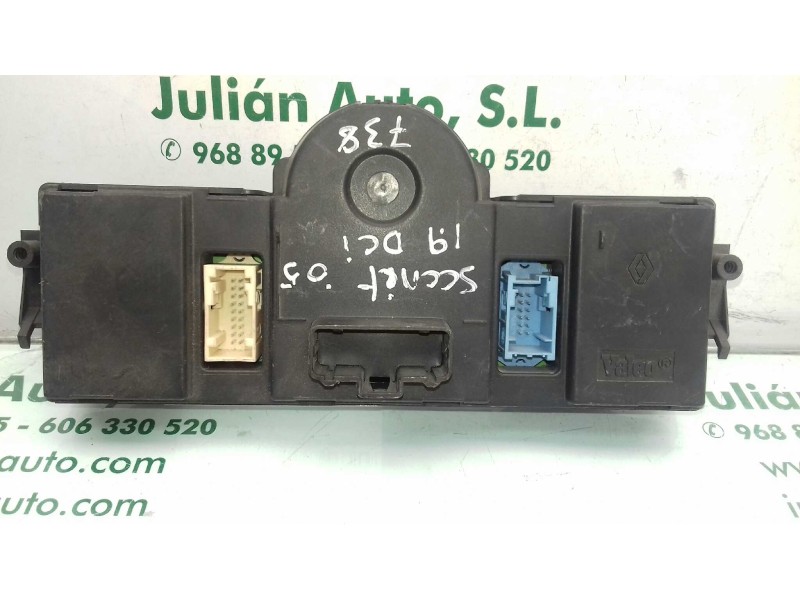 Recambio de mando climatizador para renault scenic ii confort authentique referencia OEM IAM 8200501465  VALEO