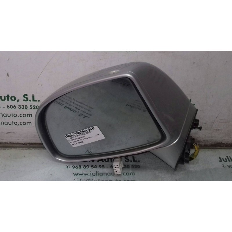 Recambio de retrovisor izquierdo para kia carens 2.0 crdi ex monovolumen referencia OEM IAM 022576  ELECTRICO