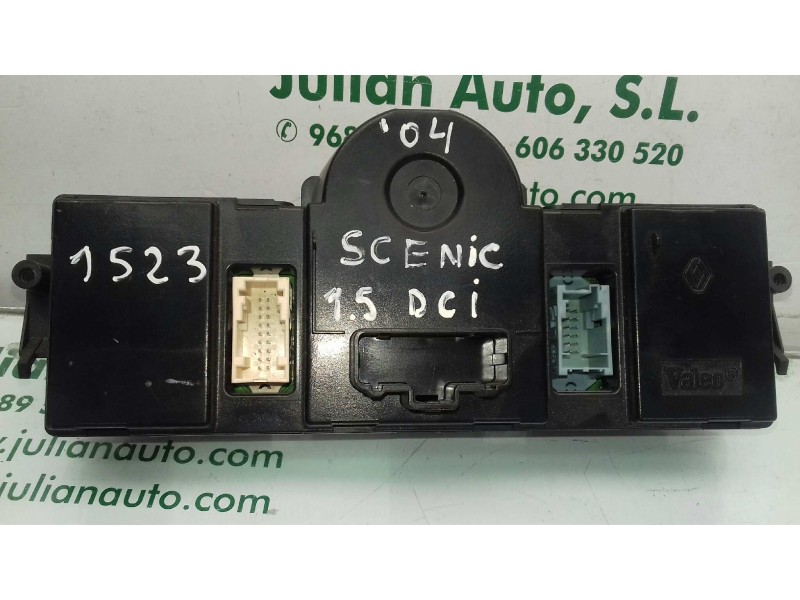Recambio de mando climatizador para renault scenic ii grand confort dynamique referencia OEM IAM 8200344842  VALEO