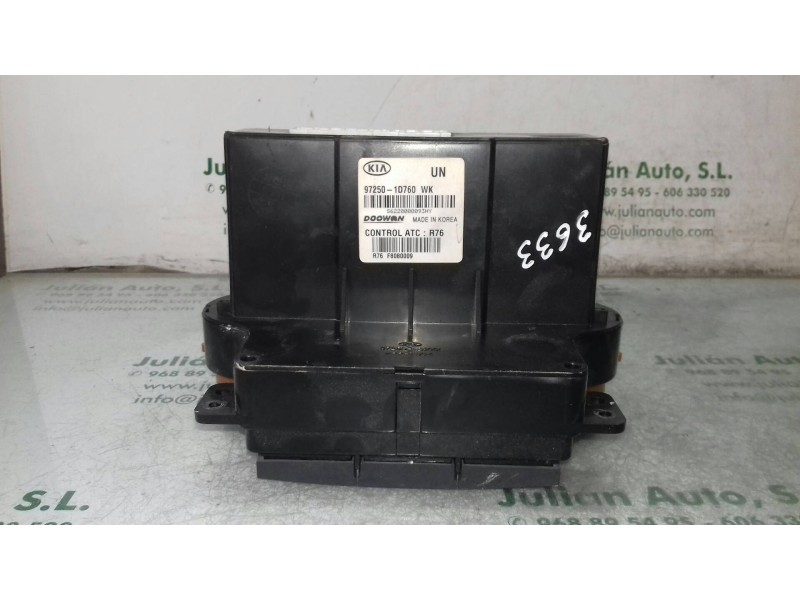 Recambio de mando climatizador para kia carens 2.0 crdi ex monovolumen referencia OEM IAM 972501D760WK  DOOWAN