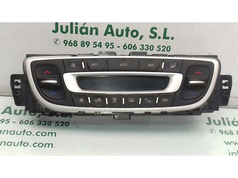 Recambio de mando climatizador para renault fluence dynamique referencia OEM IAM 275100018R E1059021 VALEO