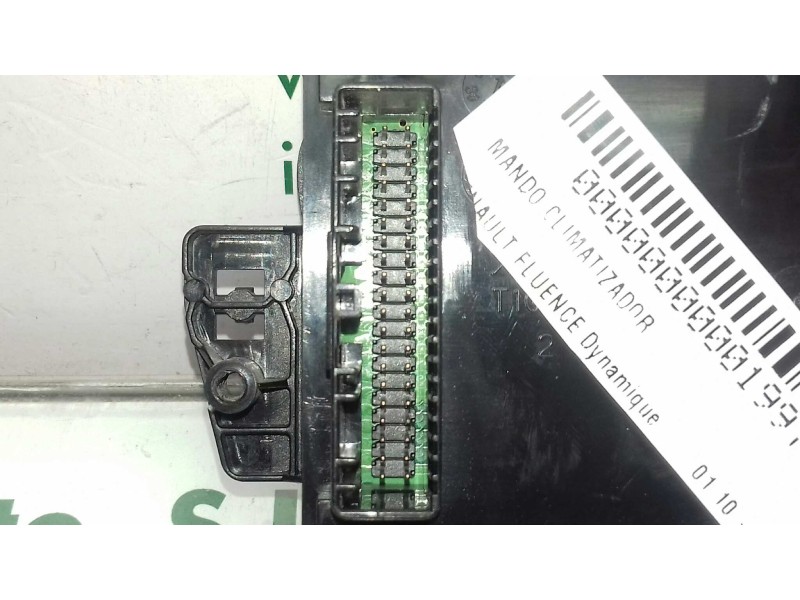 Recambio de mando climatizador para renault fluence dynamique referencia OEM IAM 275100018R E1059021 VALEO