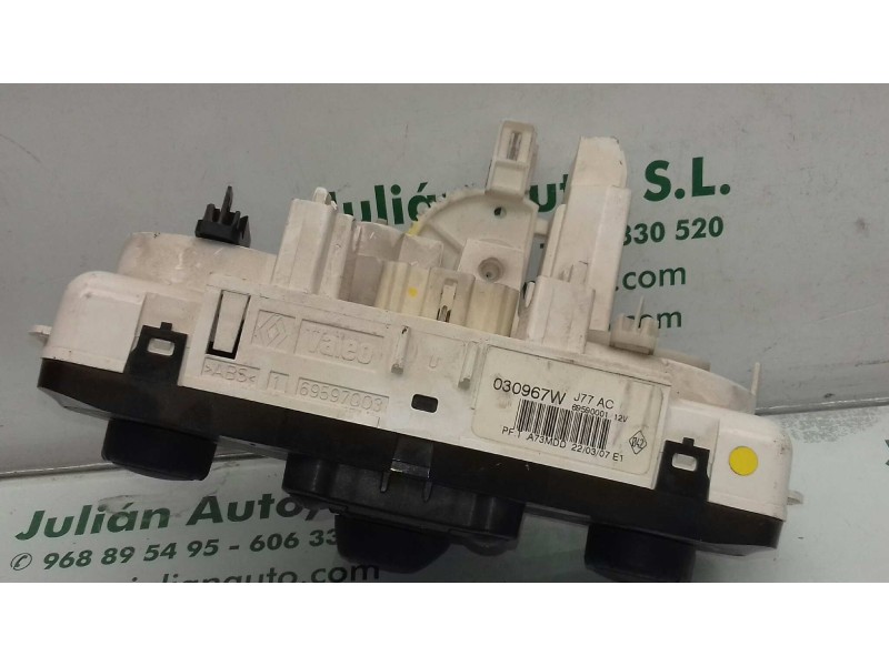 Recambio de mando calefaccion / aire acondicionado para renault clio iii emotion referencia OEM IAM 030967W 69590001 VALEO