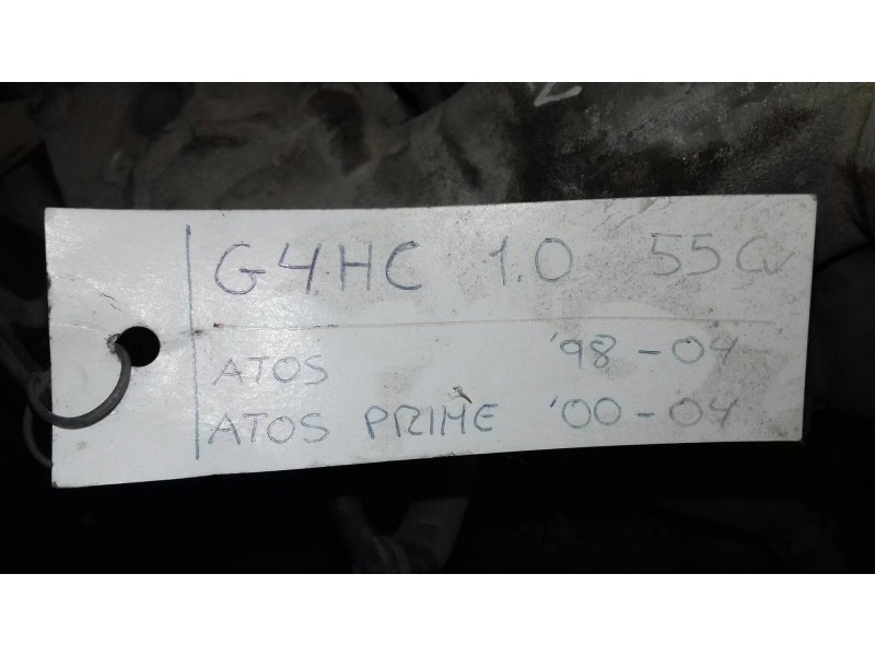 Recambio de motor completo para hyundai atos (mx) gls referencia OEM IAM G4HC  