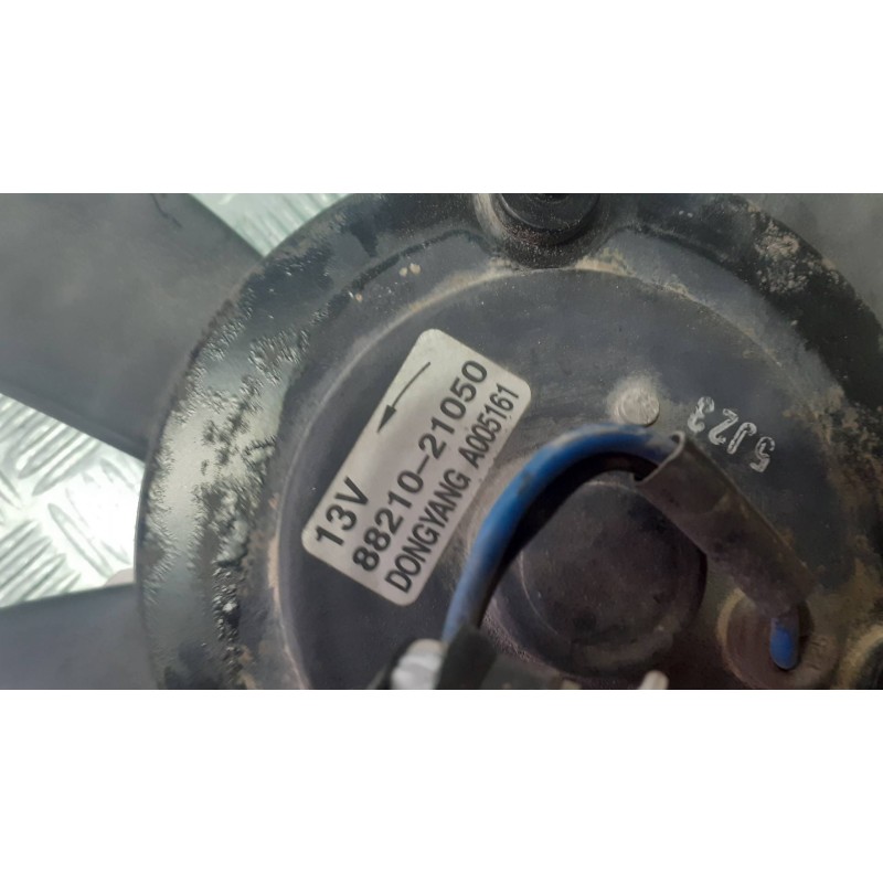 Recambio de electroventilador para ssangyong rexton rx 290 plus referencia OEM IAM 8821021050 61R0026 CONECTOR 6 PINES